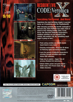 Scan of Resident Evil: Code: Veronica X